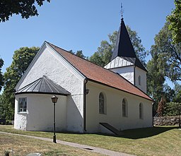 Hulareds kyrka i juli 2018