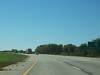 East Troy exit on Interstate 43 I43atUSRoute20.jpg