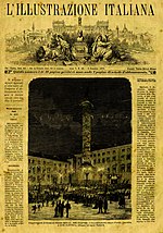 L'Illustrazione italiana, première page du 8 décembre 1878