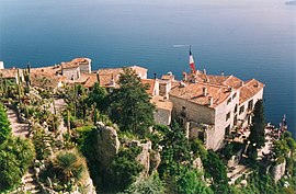 Image-eze vue du jardin botanique.jpg