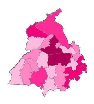 <span class="mw-page-title-main">COVID-19 pandemic in Punjab, India</span> Ongoing COVID-19 viral pandemic in Punjab, India