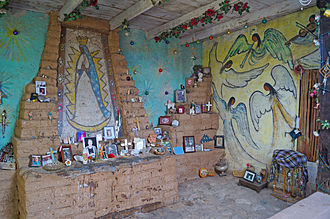 Interior of Chapel and Altar (damaged in 2017 fire) Interior of Chapel and Altar.jpg