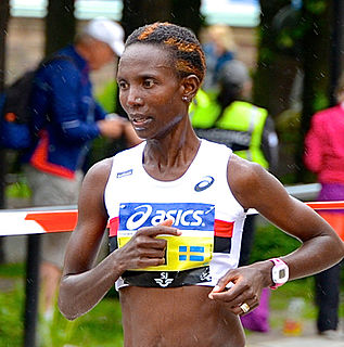 Isabellah Andersson Swedish-Kenyan distance runner