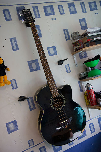 File:JHS Encore Vintage® VCB430TBK acoustic bass guitar.jpg