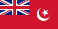 Bandera civil de l'estat de Jafrabad (– 1948)