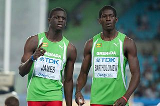 Rondell Bartholomew Grenadian 400 metres sprinter