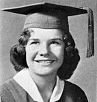 Janis Joplin i gymnasiet 1960.