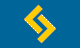 Jeran rune on a flag - Jera-Rune auf Flagge.gif