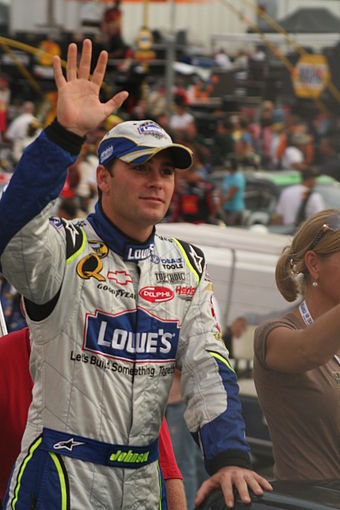 Seven-time NASCAR Cup Series champion, Jimmie Johnson