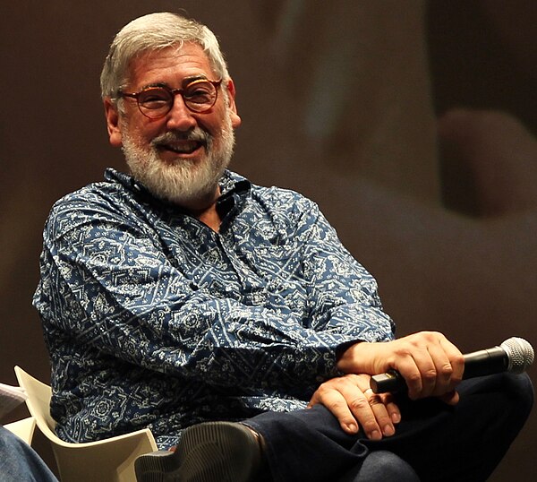 Landis at the 2022 Cinema Ritrovato Festival in Italy