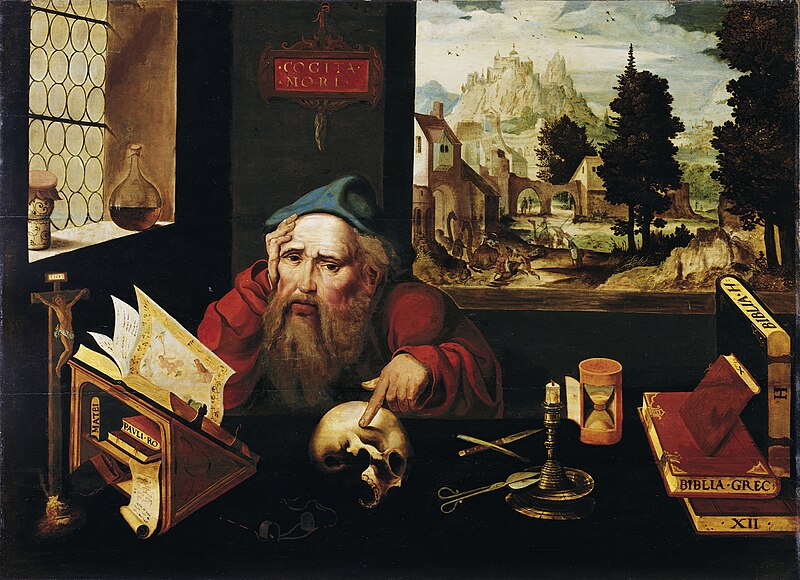 File:Joos van Cleve (follower of) - Der heilige Hieronymus im Gehäus.jpg