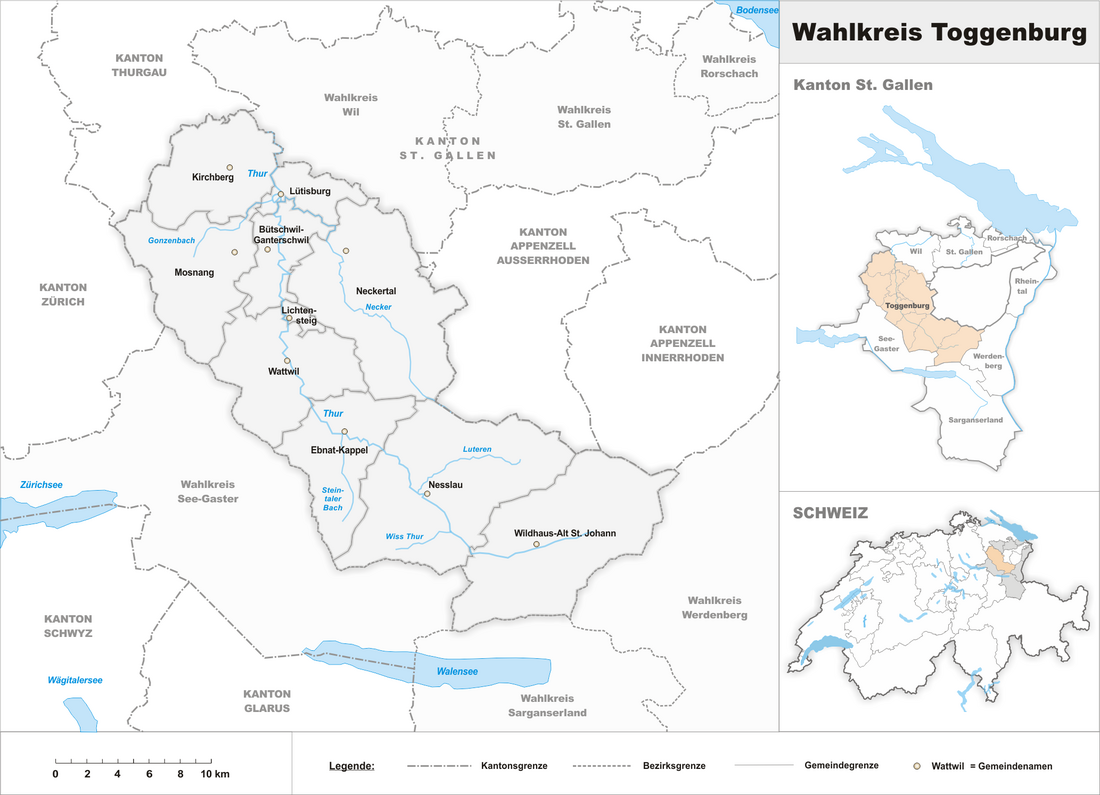 Wahlkreis Toggenburg