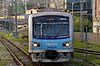 Korail Line 4 train arriving at Geumjeong.jpg