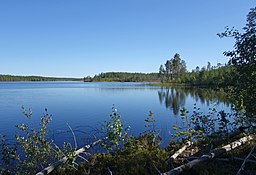 Kåtasjön sedd från sydväst