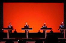 I Kraftwerk in concerto a Düsseldorf nel 2013