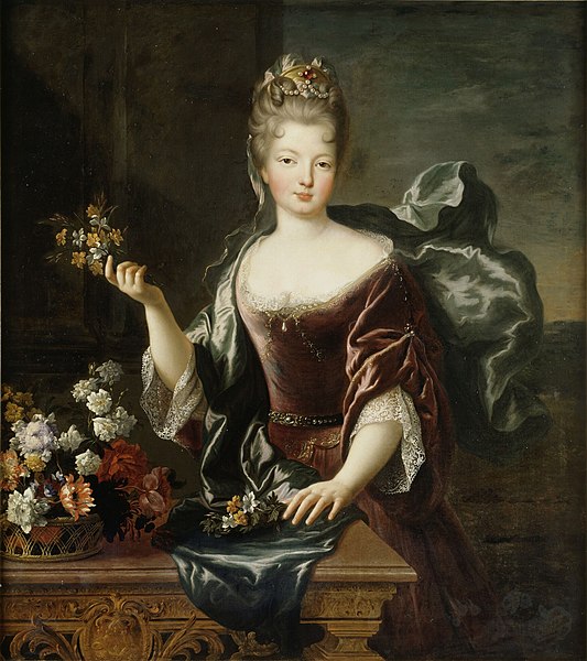 File:La seconde Mademoiselle de Blois, François de Troy, Château de Versailles..jpg