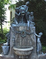 Statue des enfants Schneider au Creusot.