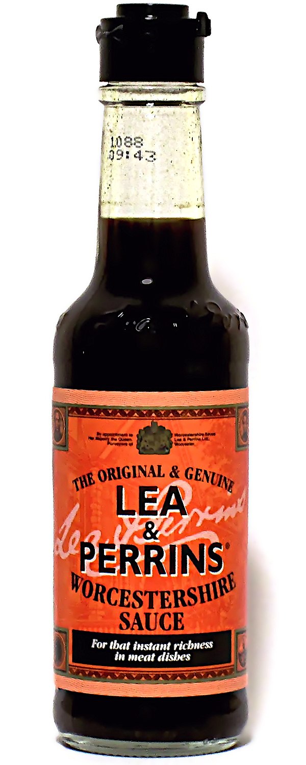 Lea & Perrins Worcestershire sauce as sold in the U.K. and Canada