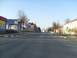 Ļeņina iela Kričavā