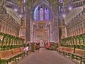 inside the cathedral of Leon, HDR rendered (Fattal '02)