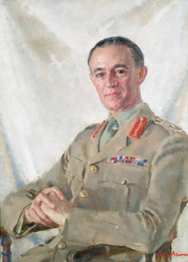 Lieutenant General R G W H Stone CB, DSO, MC, FRGS (1942) by Simon Elwes