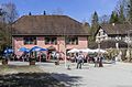 Der Lilienhof, die Gaststätte im Arboretum Liliental