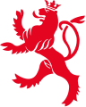 Lion rouge inspiré des armoiries du Grand-Duché de Luxembourg.svg
