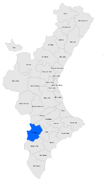 Localització de l'Alt Vinalopó respecte del País Valencià.svg