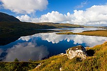 Il Loch Assynt, nel Sutherland