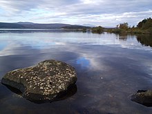 Loch Shin is one of many freshwater bodies in Scotland. Loch Shin.jpg