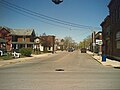 Looking north on Long Street in Ashville