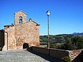 Loretello castello vista sopra ingresso