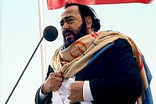 Luciano Pavarotti, considered one of the finest tenors of the 20th century and the "King of the High Cs" Luciano Pavarotti in Saint Petersburg.jpg