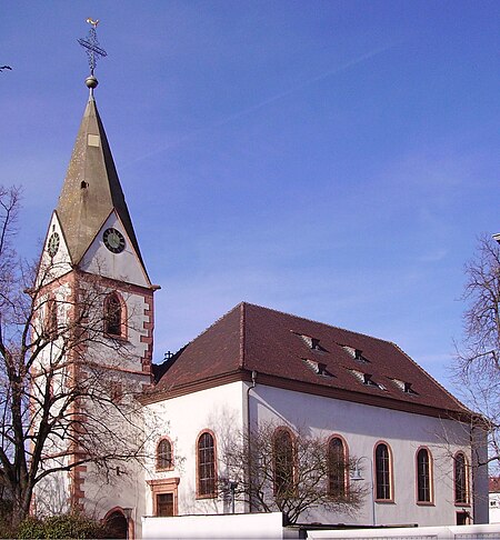 Ludwigshafen Rheingoenheim Paul Gerhardt Kirche