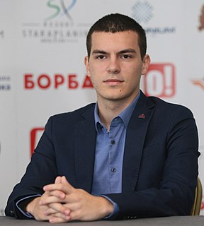 Luka Budisavljević Serbian chess player