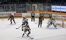 Lukko - Assat Satakunnan derby, local match in November 2019 in Rauma. Lukko-Assat 30-11-19 9.jpg