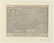 1552 (Lutèce à présent nômée Paris Cité capitalle de France)