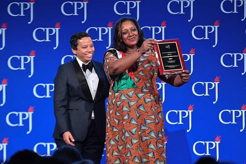 File:Lydia Polgreen (L) and Amal Khalifa Idris Habbani at CPJ.jpg