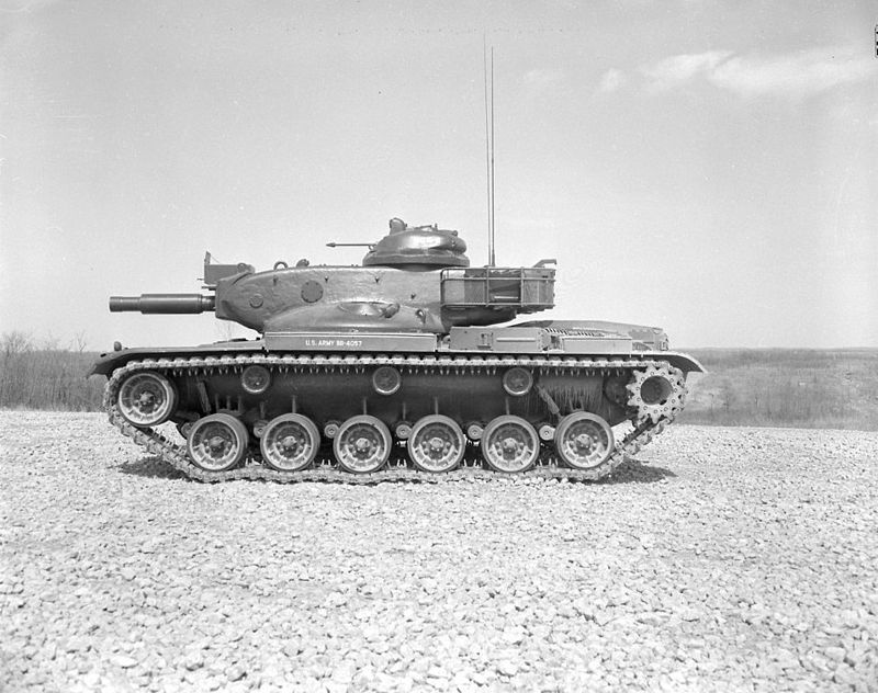 عائلة الدبابه M60 الامريكيه العريقه  800px-M60A1E1_Tank