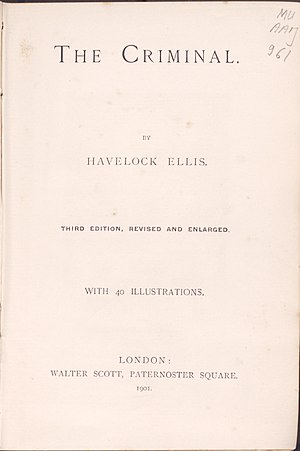 MU AAJ 961 The criminal by Havelock Ellis - 0002.jpg