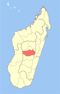 Vakinankaratra Region in Madagascar