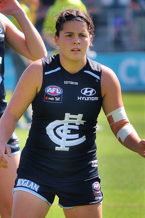 Prespakis playing for Carlton in 2019