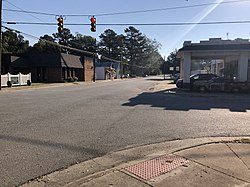 Main St and Quebec St, Harrellsville, looking south.jpg