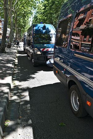 Français : Manifestation contre la loi travail à Toulouse, le 23 juin 2016 English: Demonstration against French labour law in Toulouse, June 23, 2016