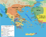 Map Macedonia 200 BC-ru.svg