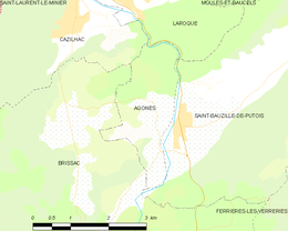 Agonès - Localizazion