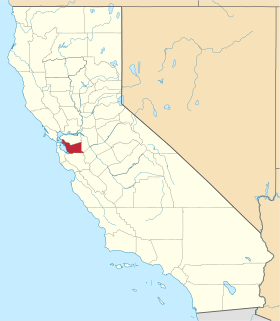 Map of California highlighting Alameda County.svg