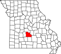 Map of Missouri highlighting Laclede County.svg