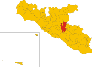 Map of comune of Aragona (province of Agrigento, region Sicily, Italy).svg