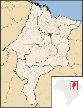 Kaart van São Mateus do Maranhão